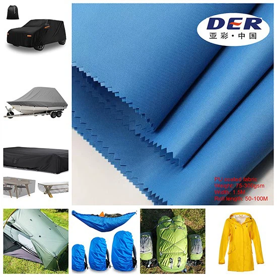 Main applications of PU coated fabrics Main applications of PU coated fabrics